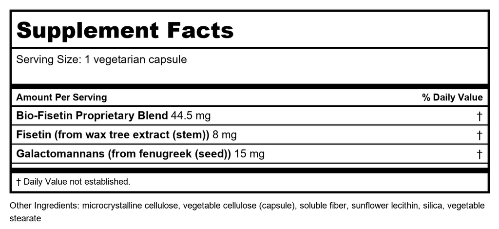 Life Extension Bio-Fisetin 30 Vcaps
