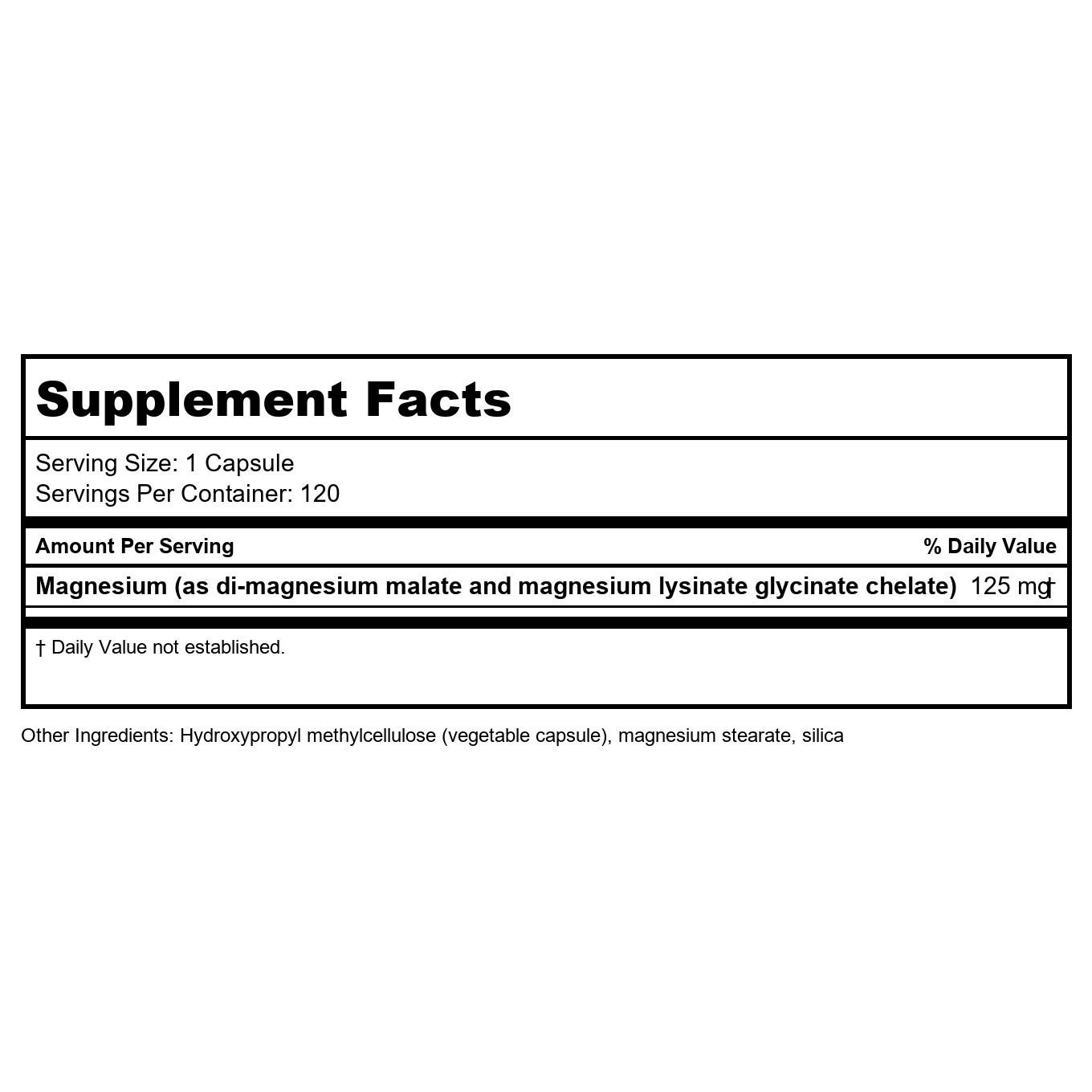 NuMedica Mag-Plex Ultra 120 Capsules