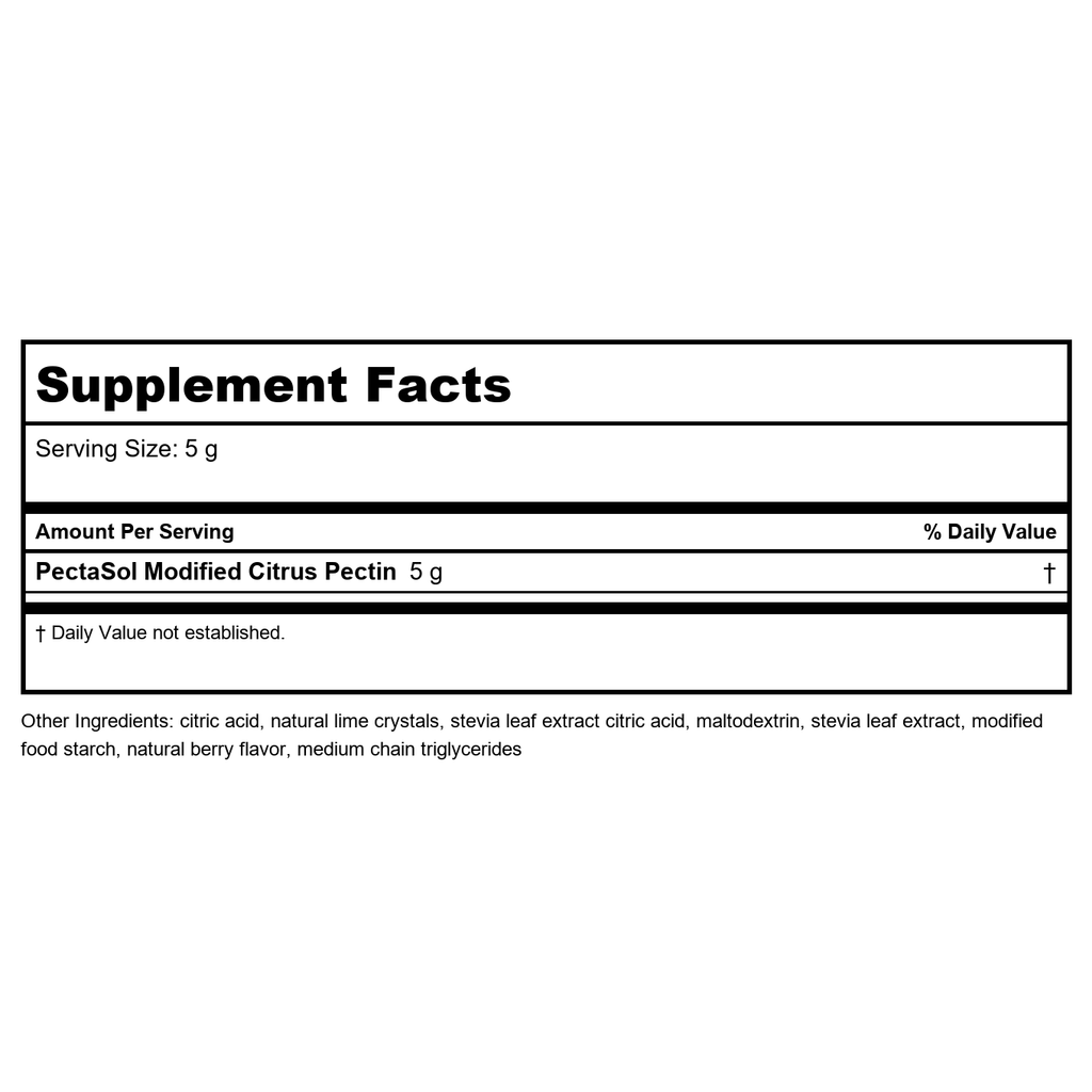 EcoNugenics PectaSol Modified Citrus Pectin Powder 454 Grams - EQ0034