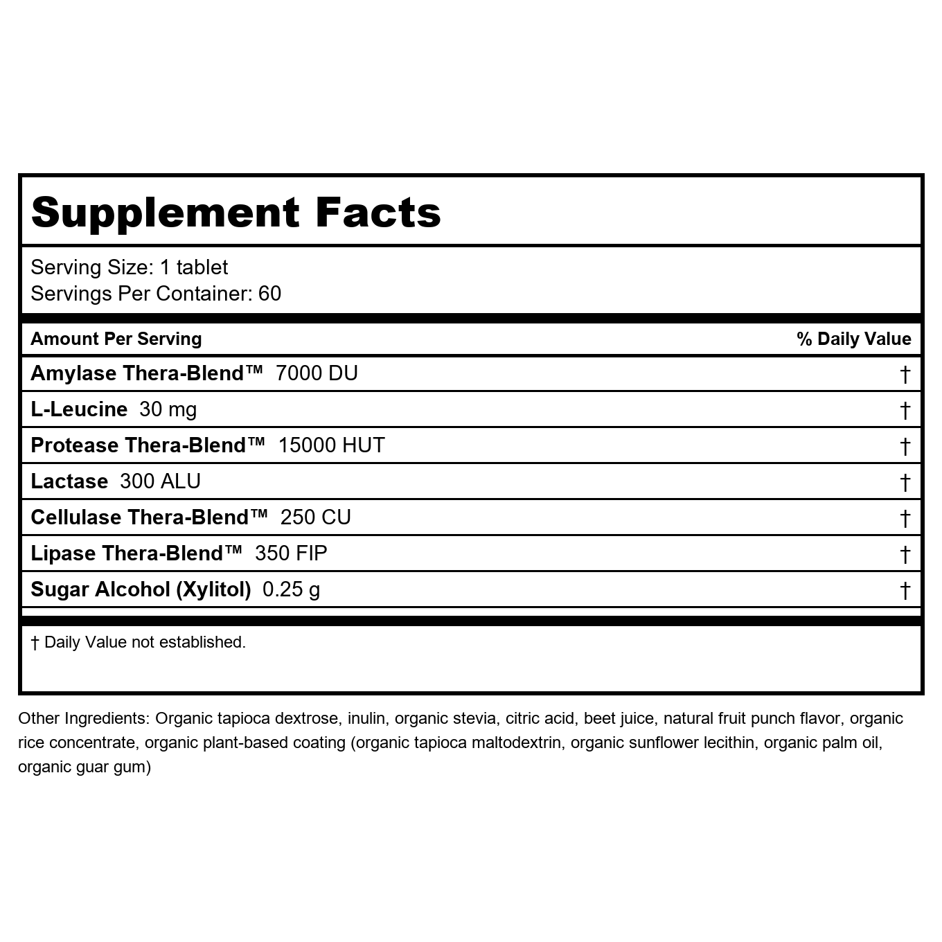 Enzymedica Kids Digest Chewable 60 Count