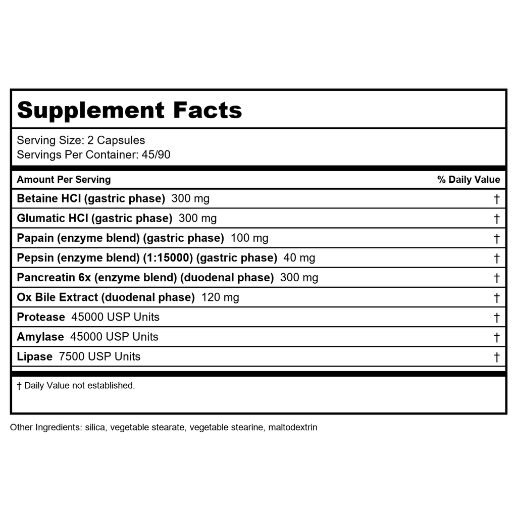 Karuna DuoZyme 180 Capsules
