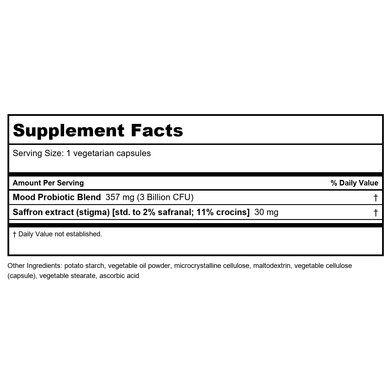 Life Extension Florassist Mood Improve 30 Vcaps