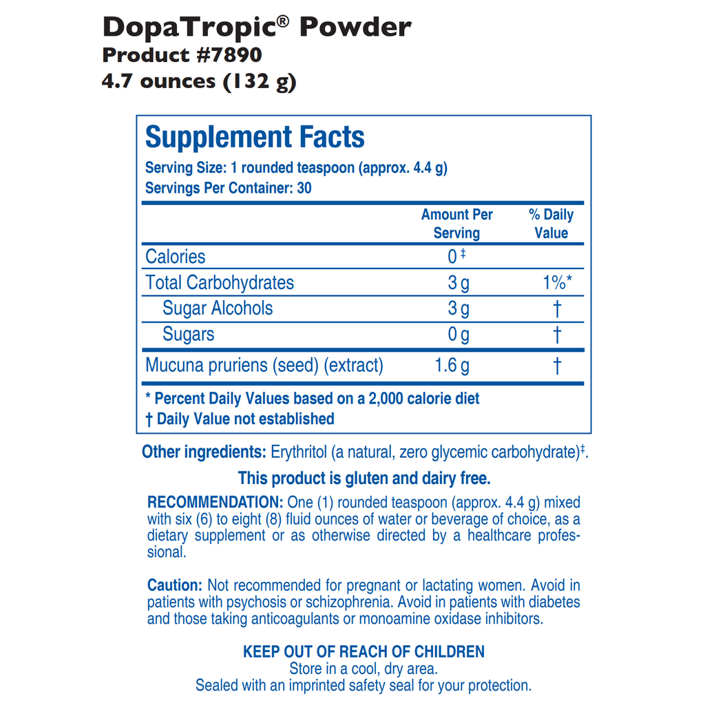 Biotics Research DopaTropic Powder 5oz