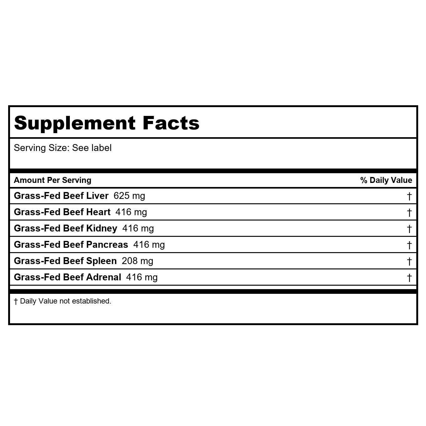 BodyHealth Organ+ 150 Capsules