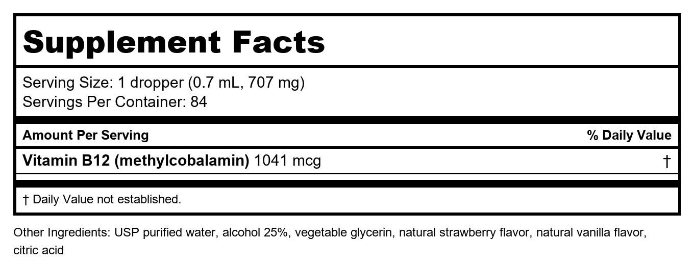 Karuna B-12 Liquid 2oz