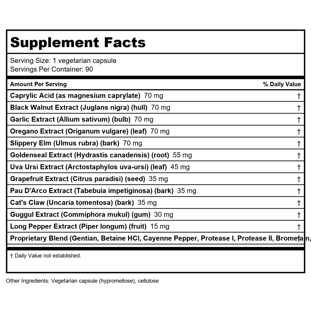 Apex Energetics Myco-Zyme 90 Capsules - Z13