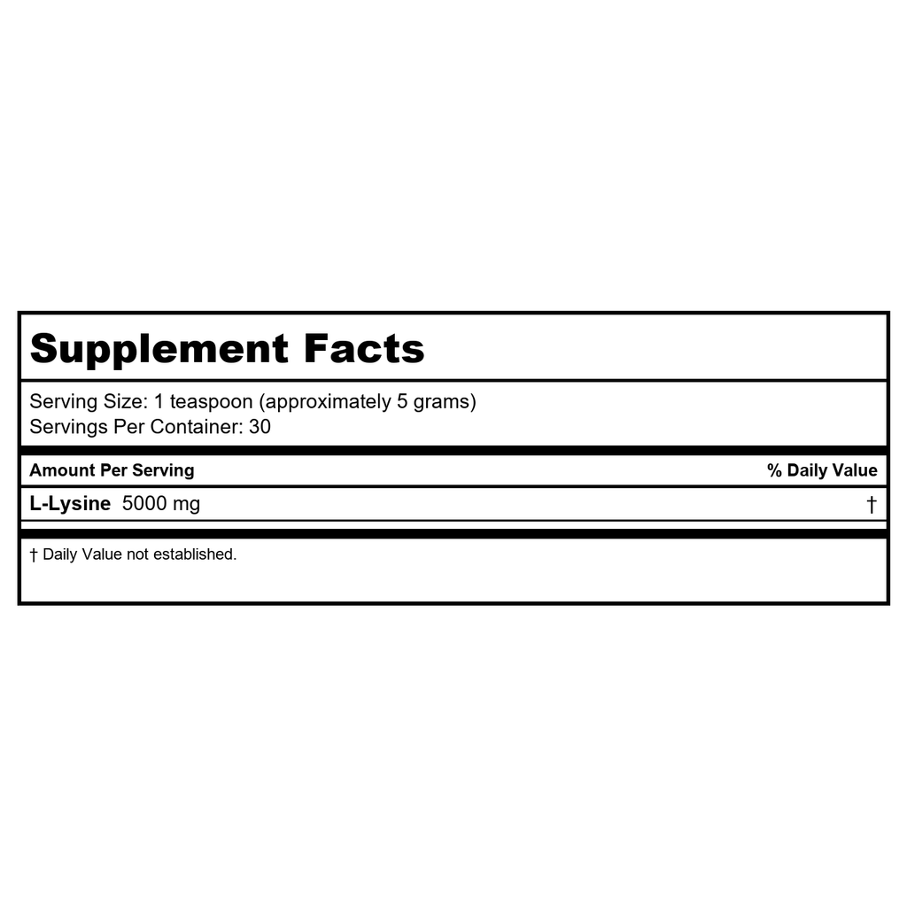 Montiff Pure L-Lysine 150 Grams