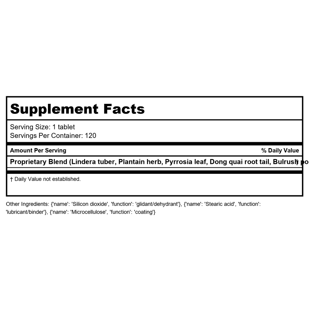 Kan Herb Essentials Urinary Support Formula 120 Tablets