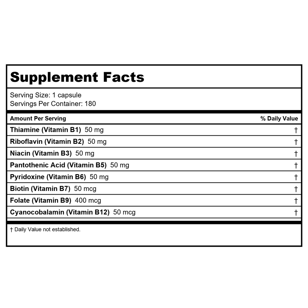 Bariatric Advantage B-50 complex 180 cap