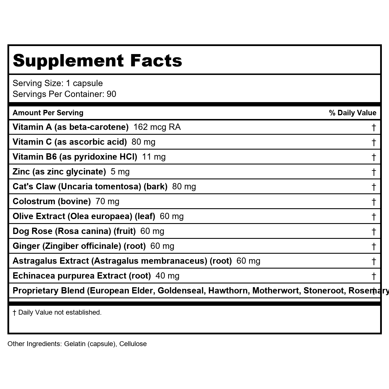 Apex Energetics Immu-Zyme 90 Capsules - Z16