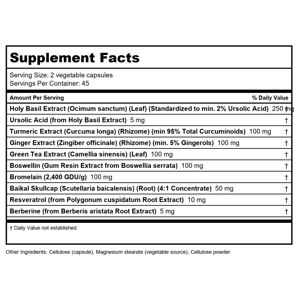 Now Foods D-Flame 90 Vcaps - 3121 - 4 Pack