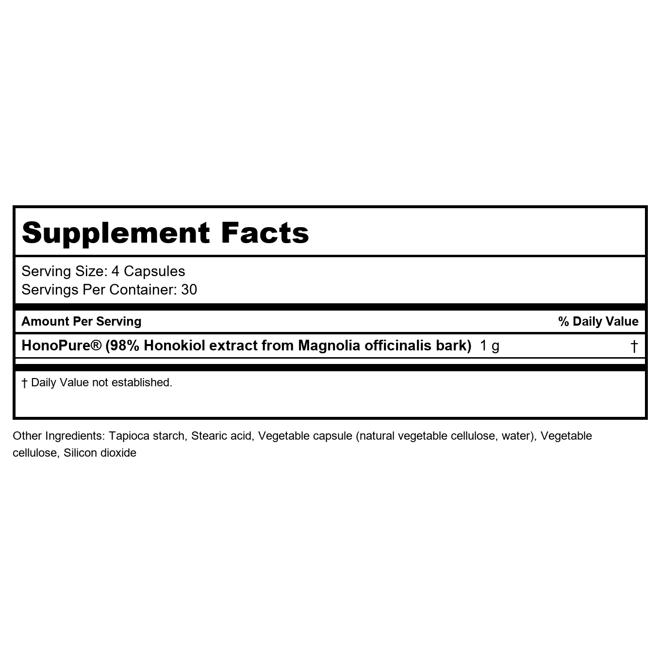 EcoNugenics HonoPure 120 Vcaps - EQ0045