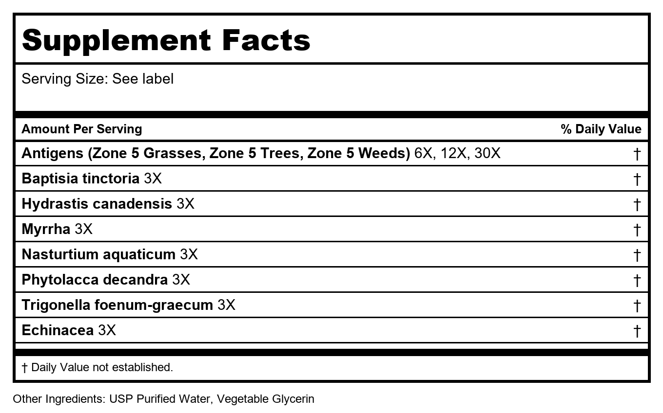Progena Allergena Zone 5 Kids 1oz