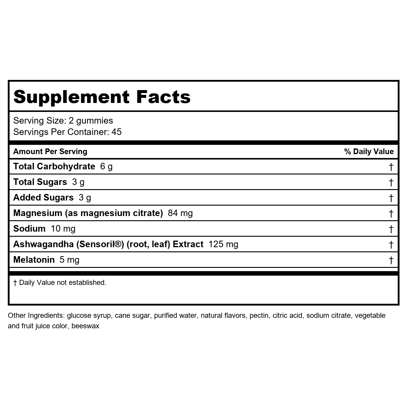 Nature's Way Sleep Well Gummies 90 Count