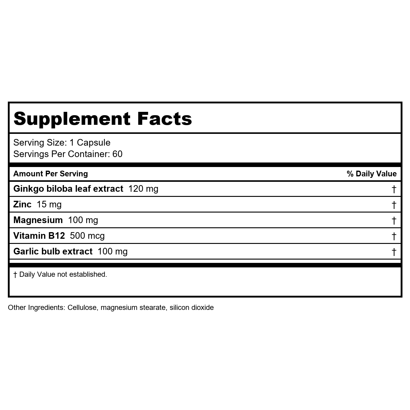 NaturalCare RingStop 60 Capsules