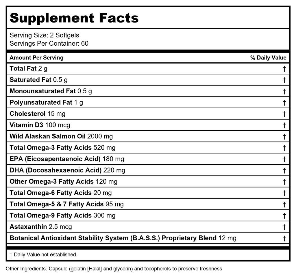 New Chapter Wholemega Whole Fish Oil 120 Softgels - 2 Pack