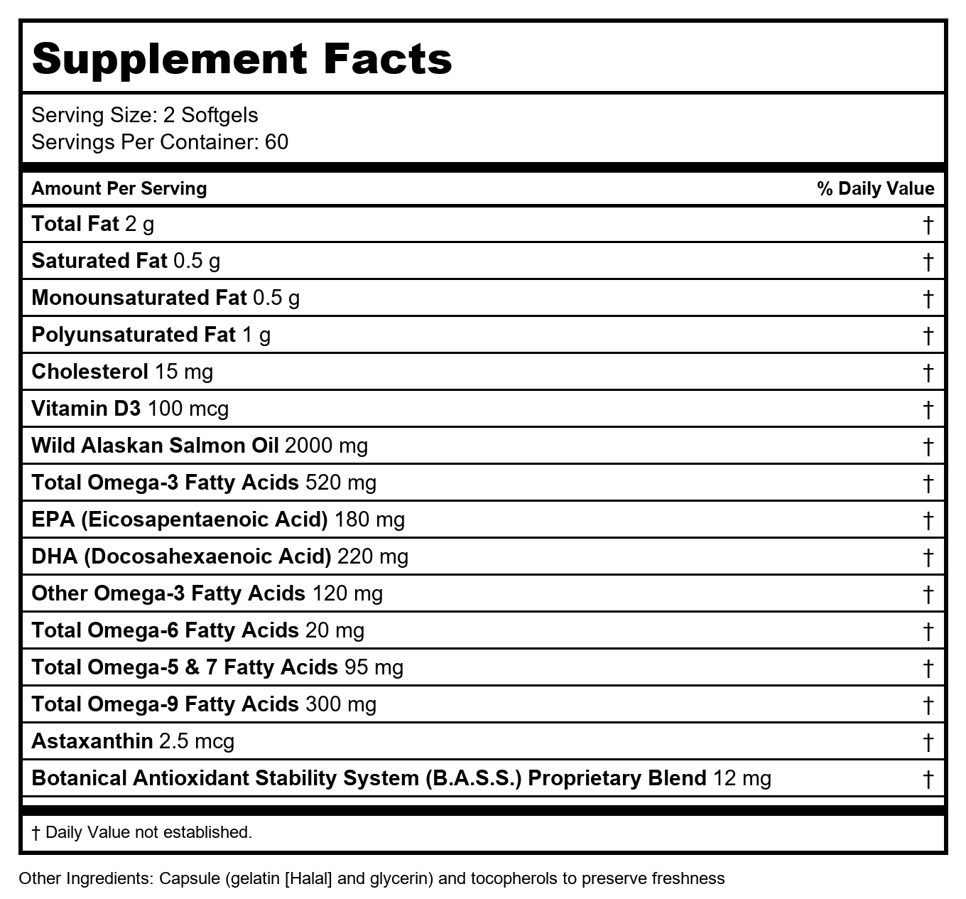 New Chapter Wholemega Whole Fish Oil 120 Softgels - 2 Pack