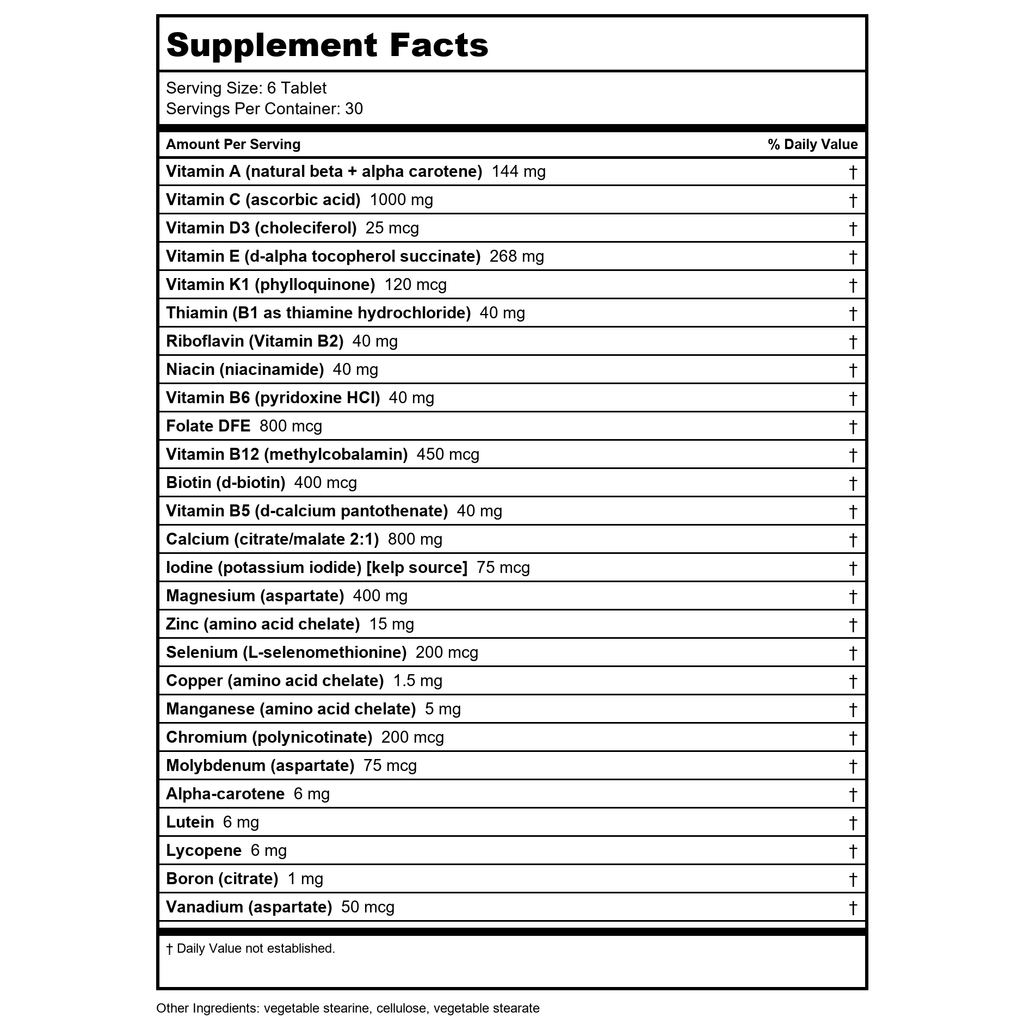 Karuna Maxxum 1 180 Tablets