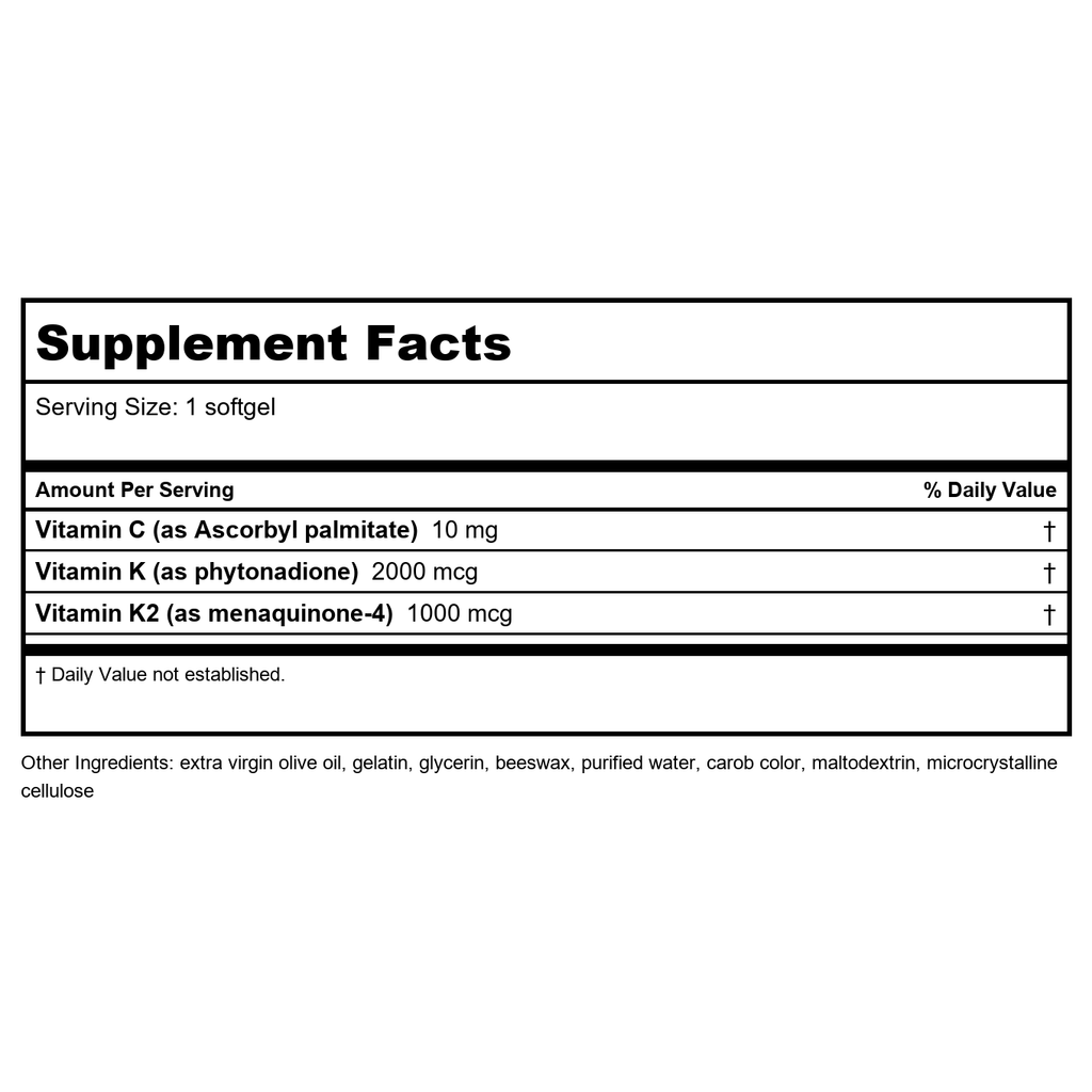 Life Extension Super K With Advanced K2 Complex 90 Softgels