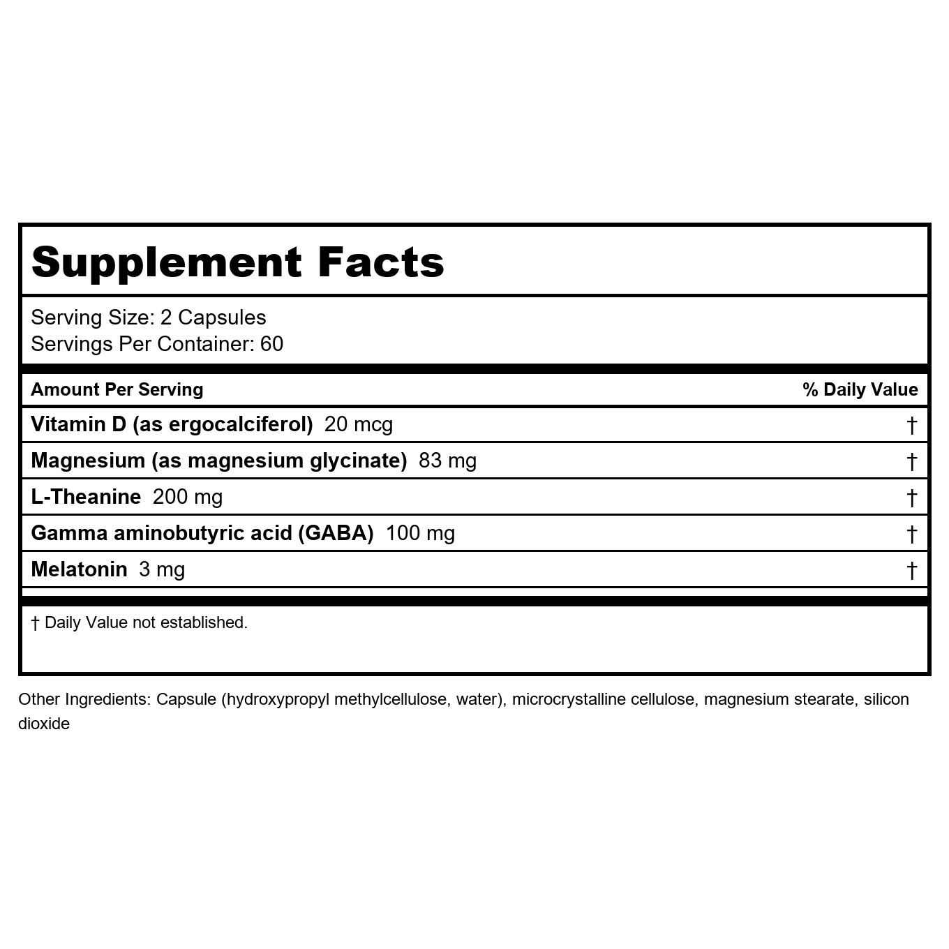 Natural Vitality Calm Sleep Capsules 120 Count - B09345846G