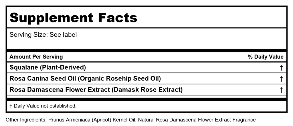 Heritage Rosehip Seed Oil 2oz  PN 39743