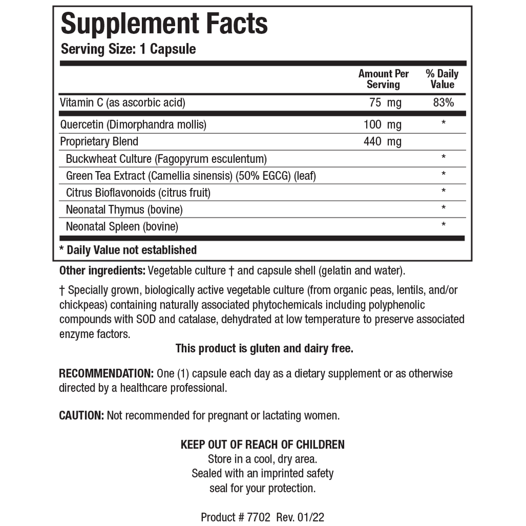 Biotics Research Bio-FCTS 90 Capsules