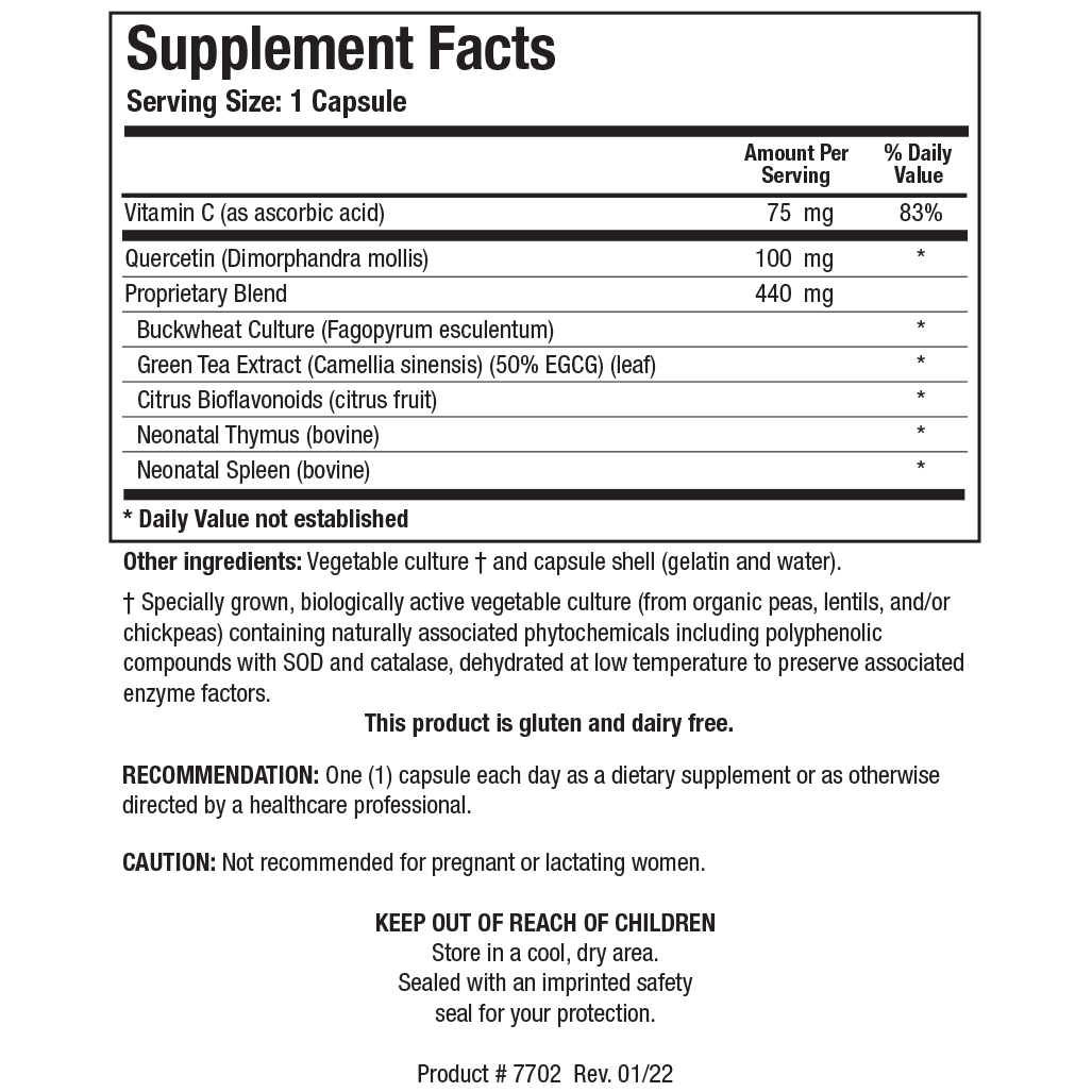 Biotics Research Bio-FCTS 90 Capsules