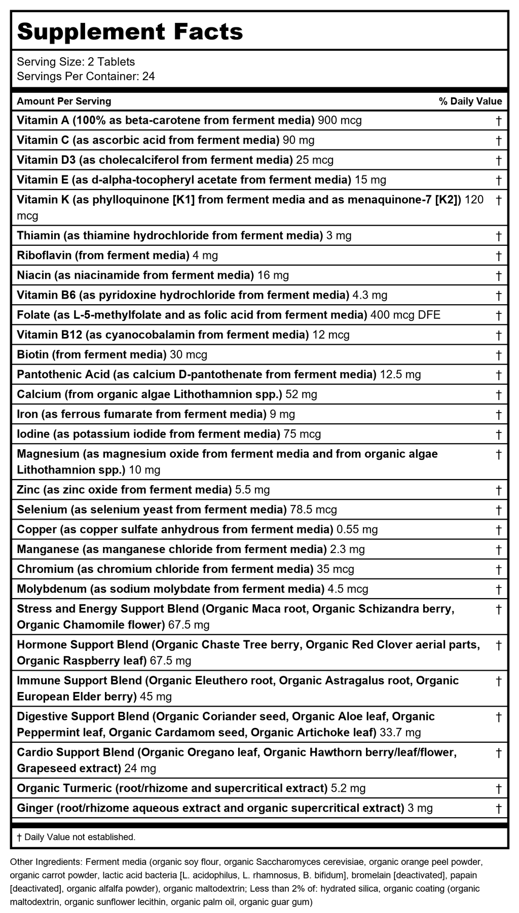 New Chapter Woman's Advanced Multi 48 Tablets
