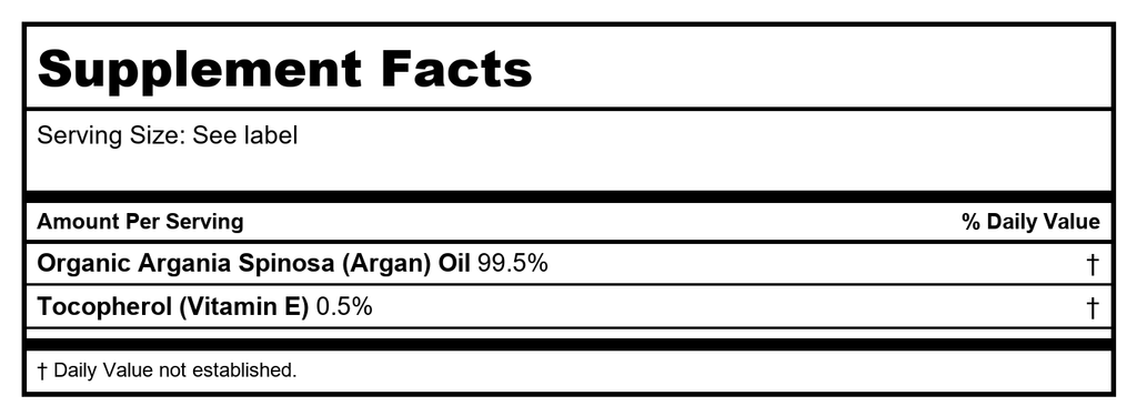 Life-Flo Pure Argan Oil Organic 4oz