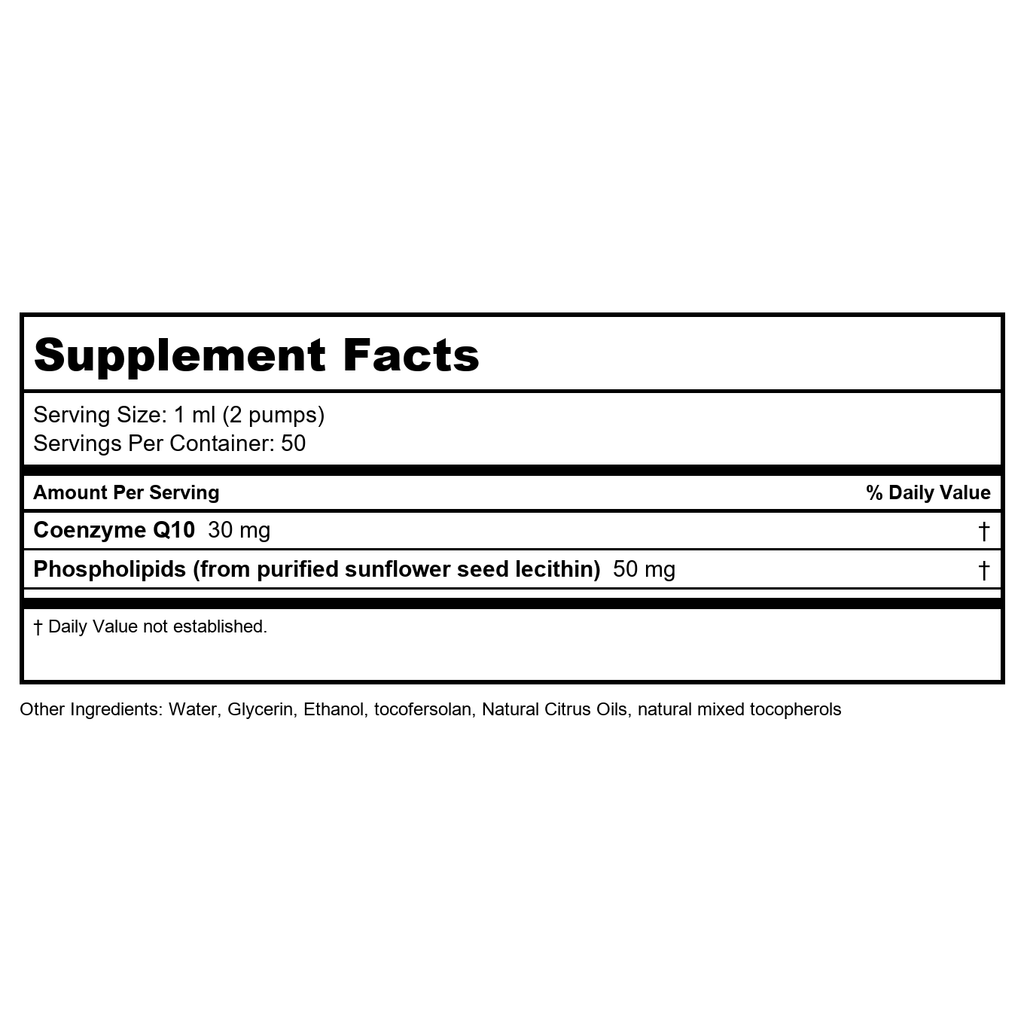 Quicksilver Scientific Nanoemulsified CoQ10 1.7 oz - Walmart