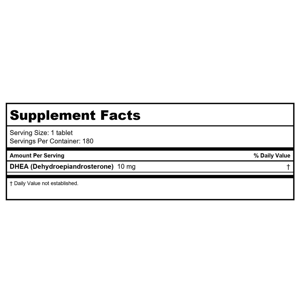Biotics Research DHEA 10mg 180 Tablets