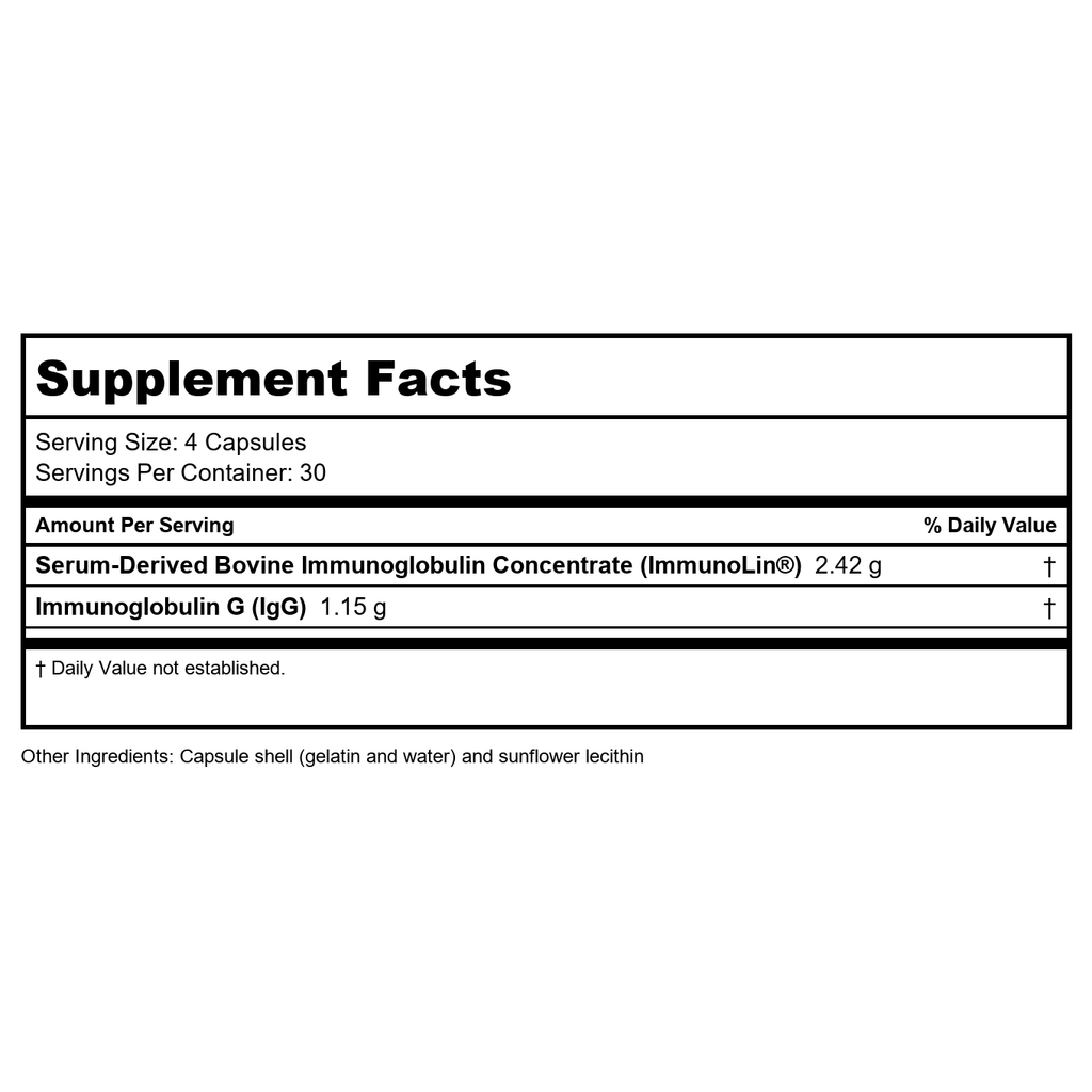 Biotics Research Immuno-gG 100 Capsules