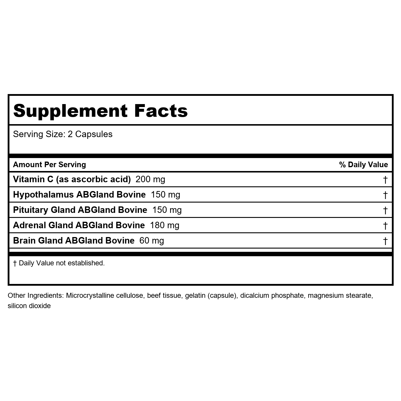 Cardiovascular Research HRF-Thalamic 60 Capsules