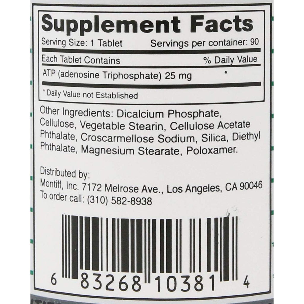 Montiff A.T.P. 25mg 90 Tablets