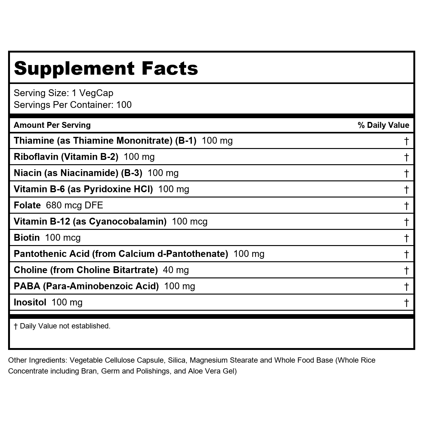 Solaray B-Stress AM 120 Capsules   4221