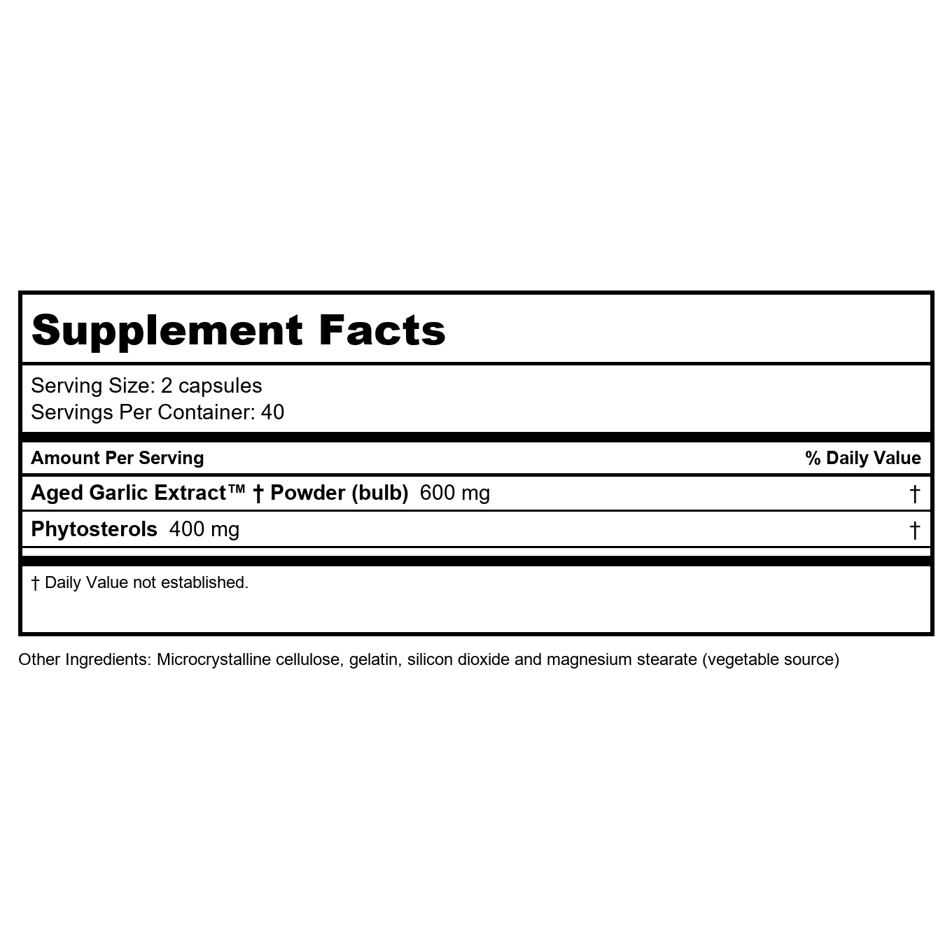 Kyolic Aged Garlic Extract Formula 105 100 Capsules - WA0028