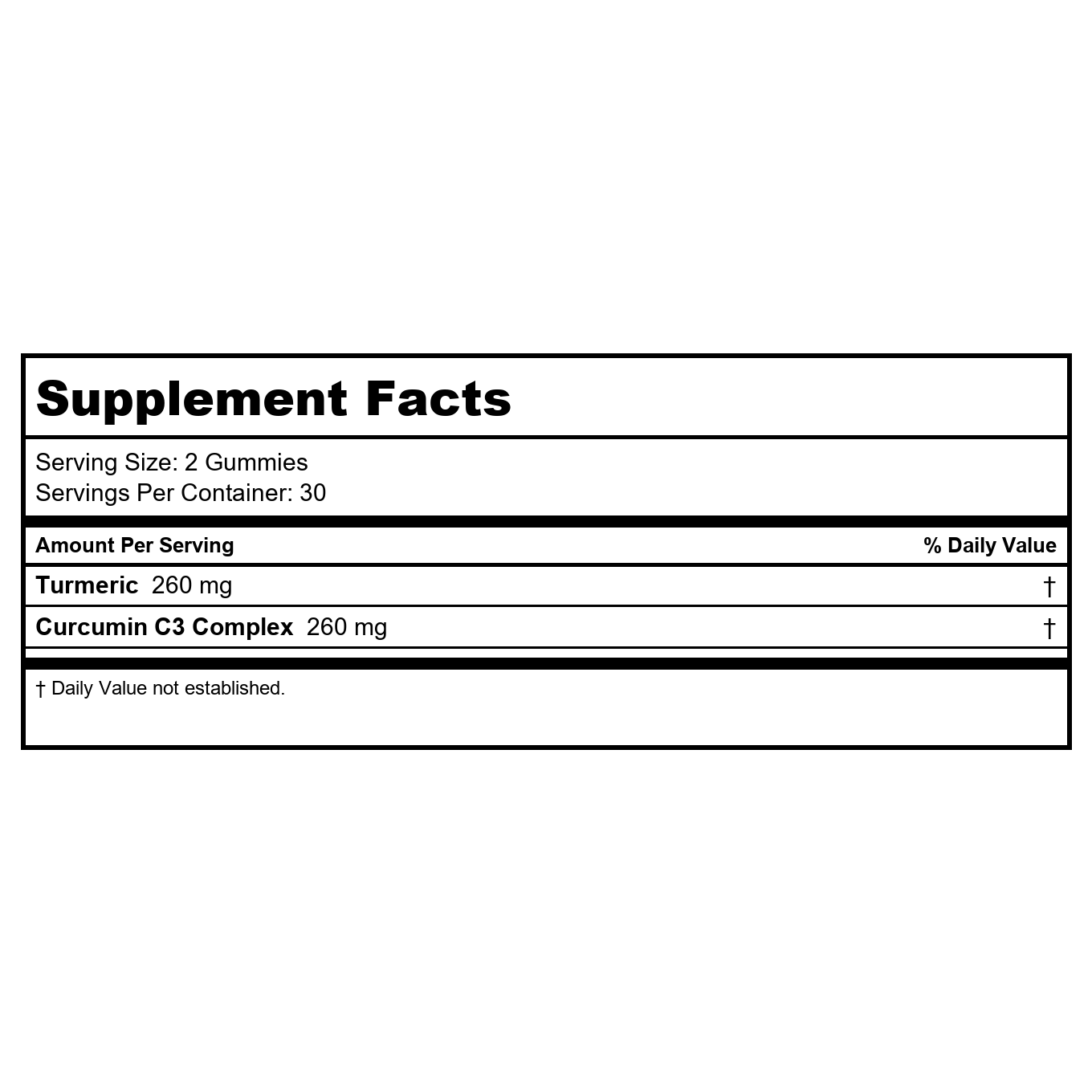 Nature's Way Turmeric Ginger Gummies 60 Count