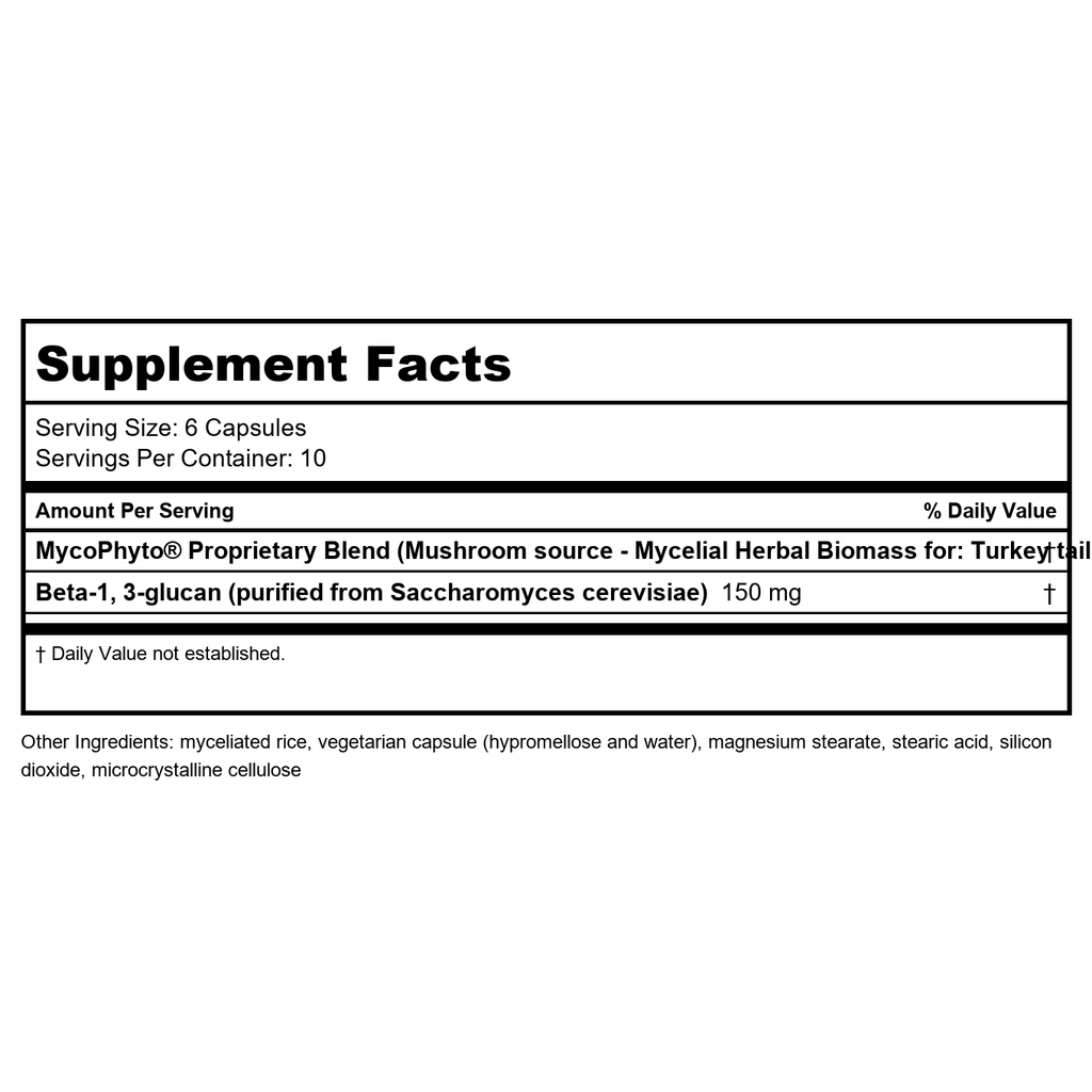 EcoNugenics MycoPhyto Complex 60 Vcaps - EQ0019