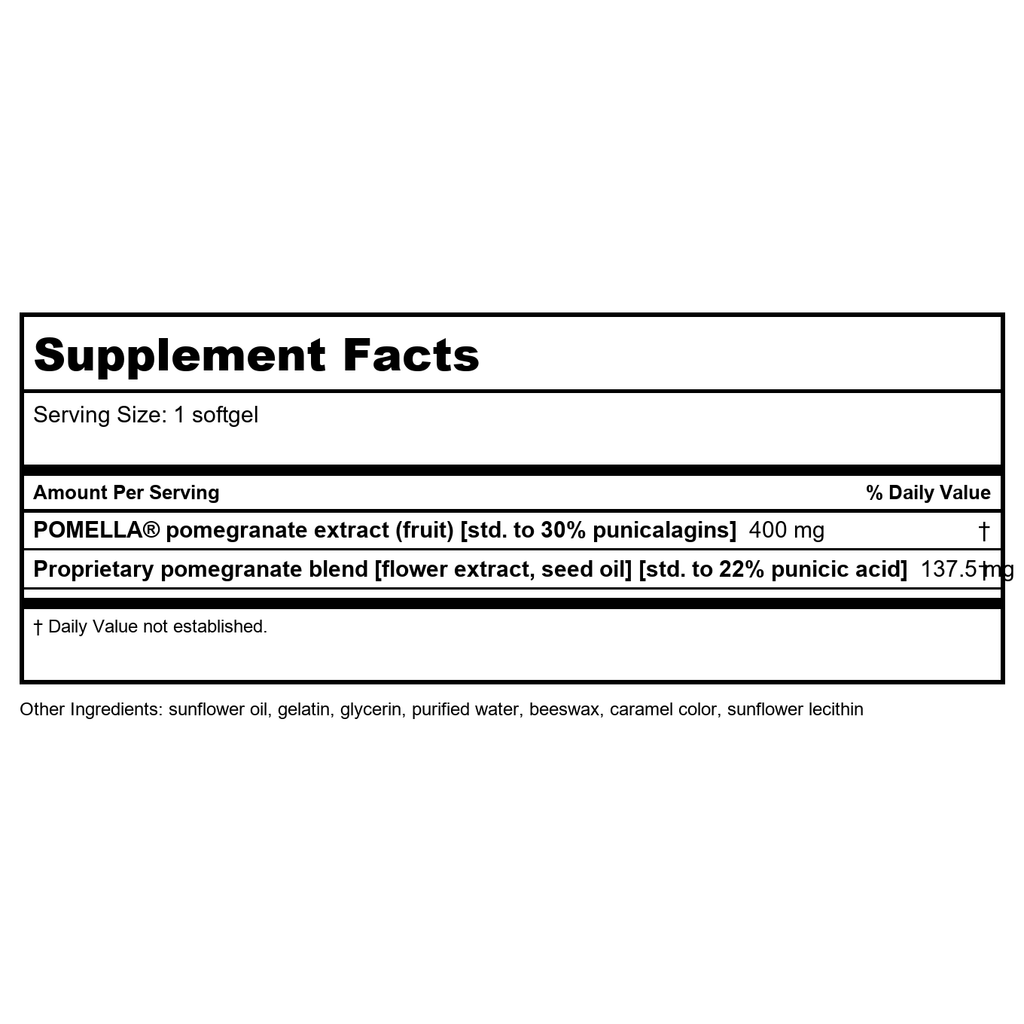 Life Extension Pomegranite Complete 30 Softgels