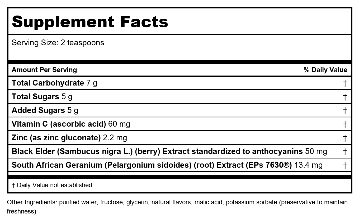 Nature's Way - Sambucus Relief Kids Syrup - 4 fl. oz.
