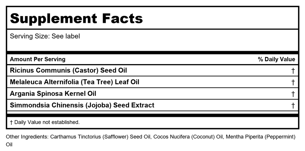 Heritage Black Castor Oil 8oz - HG0206