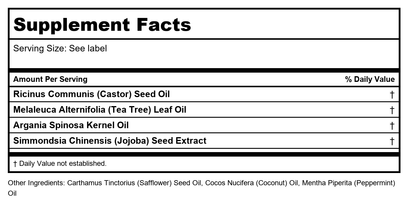 Heritage Black Castor Oil 8oz - HG0206