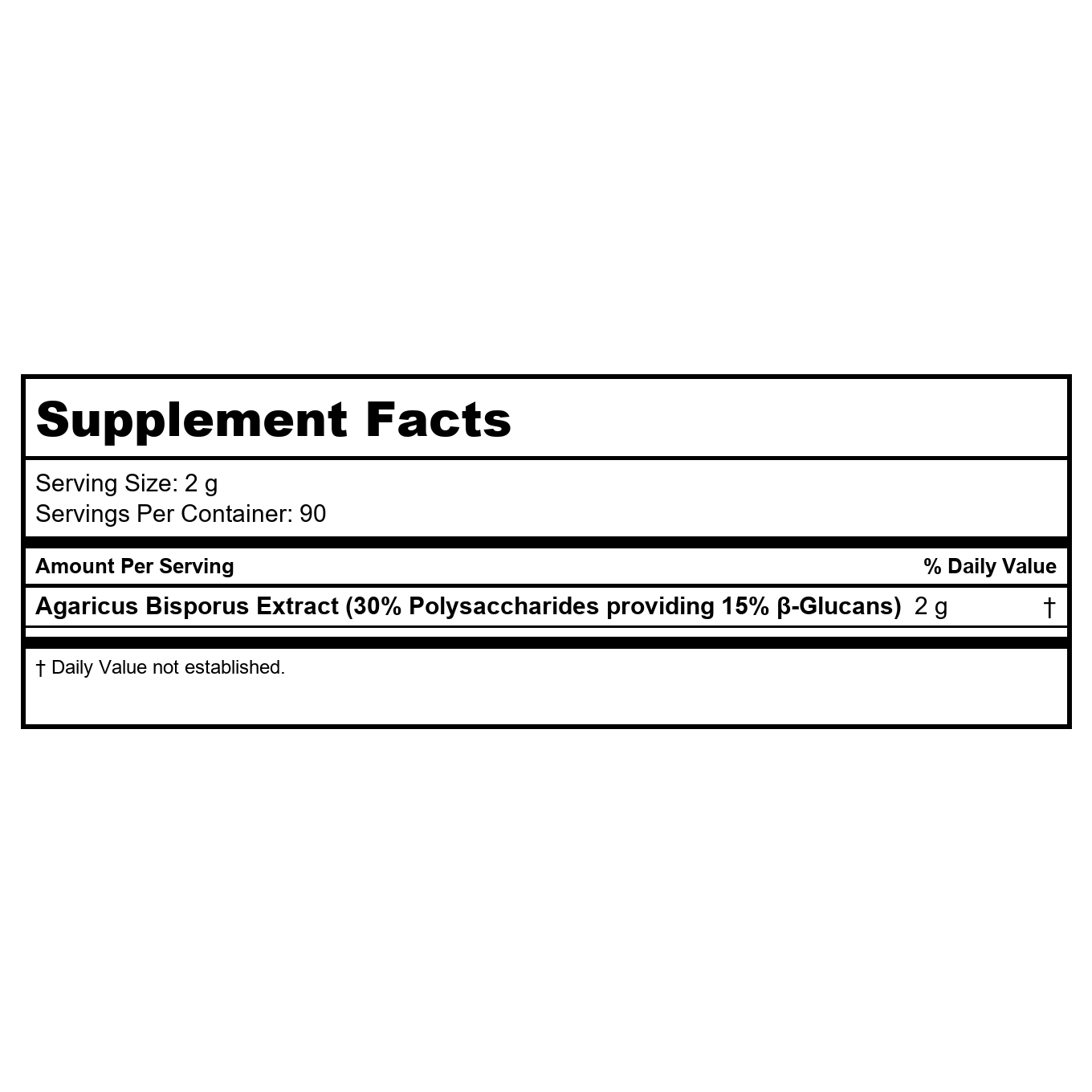 NFH-AgaricusBisporusSAP-60g
