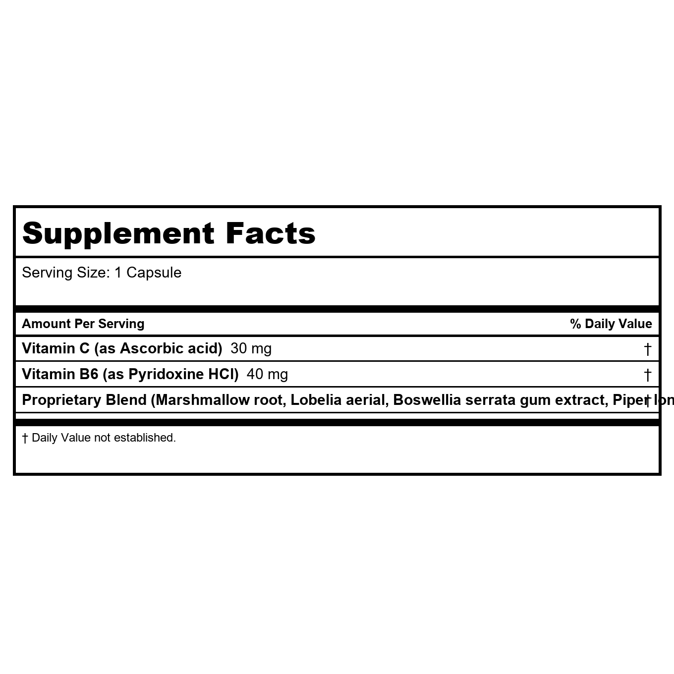 NaturalCare - Lung-Saver - 60 Capsules  44860