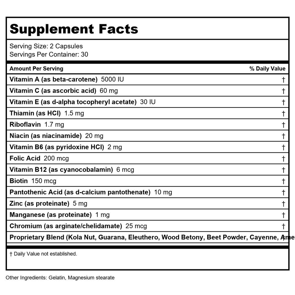 Natural Balance - Brain Pep - 60 Capsules