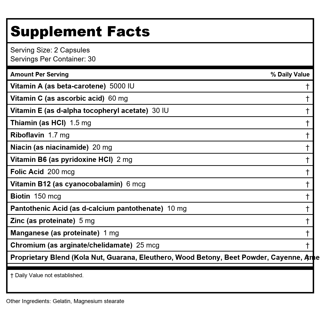 Natural Balance - Brain Pep - 60 Capsules