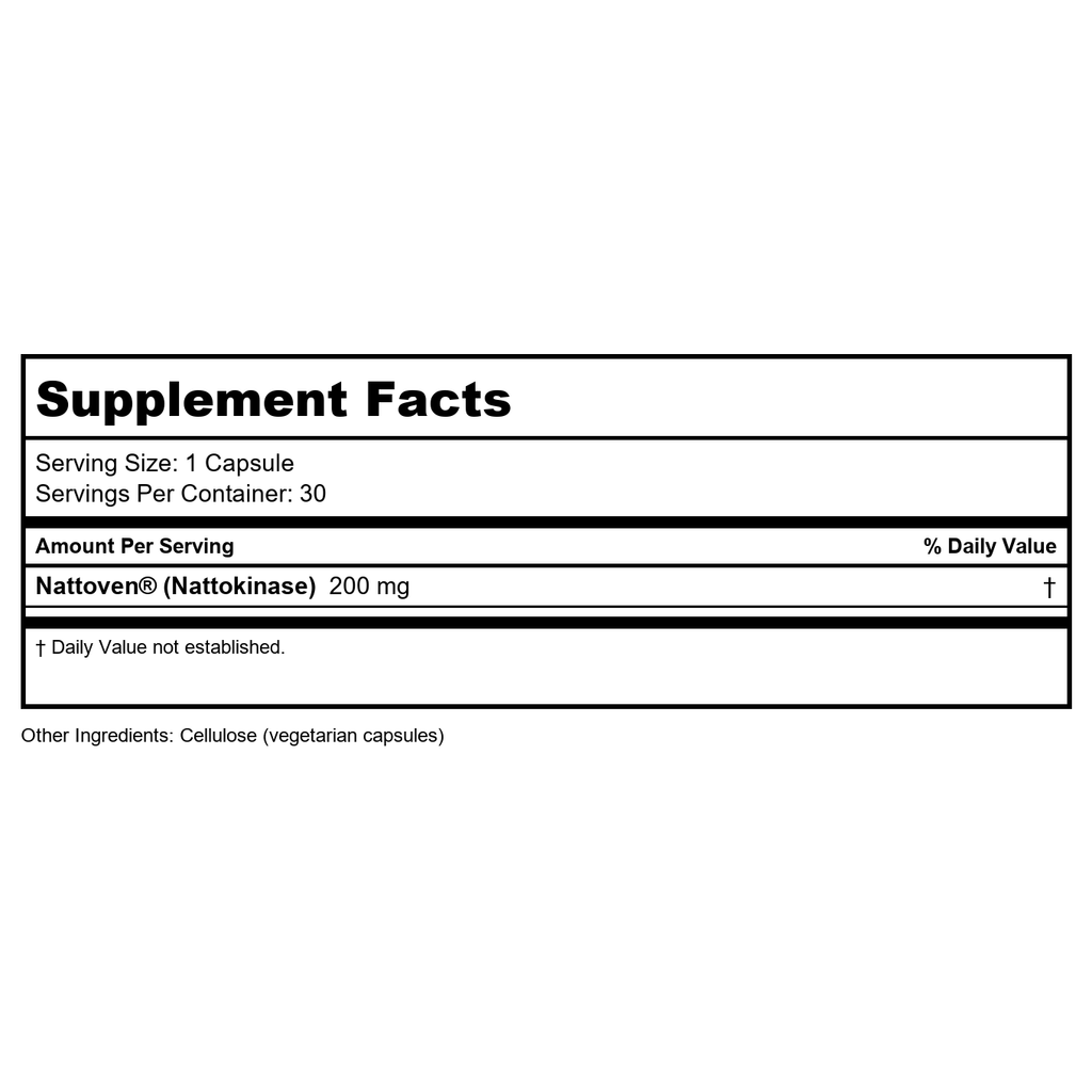 Arthur Andrew Nattovena Pure Nattokinase 90 Capsules