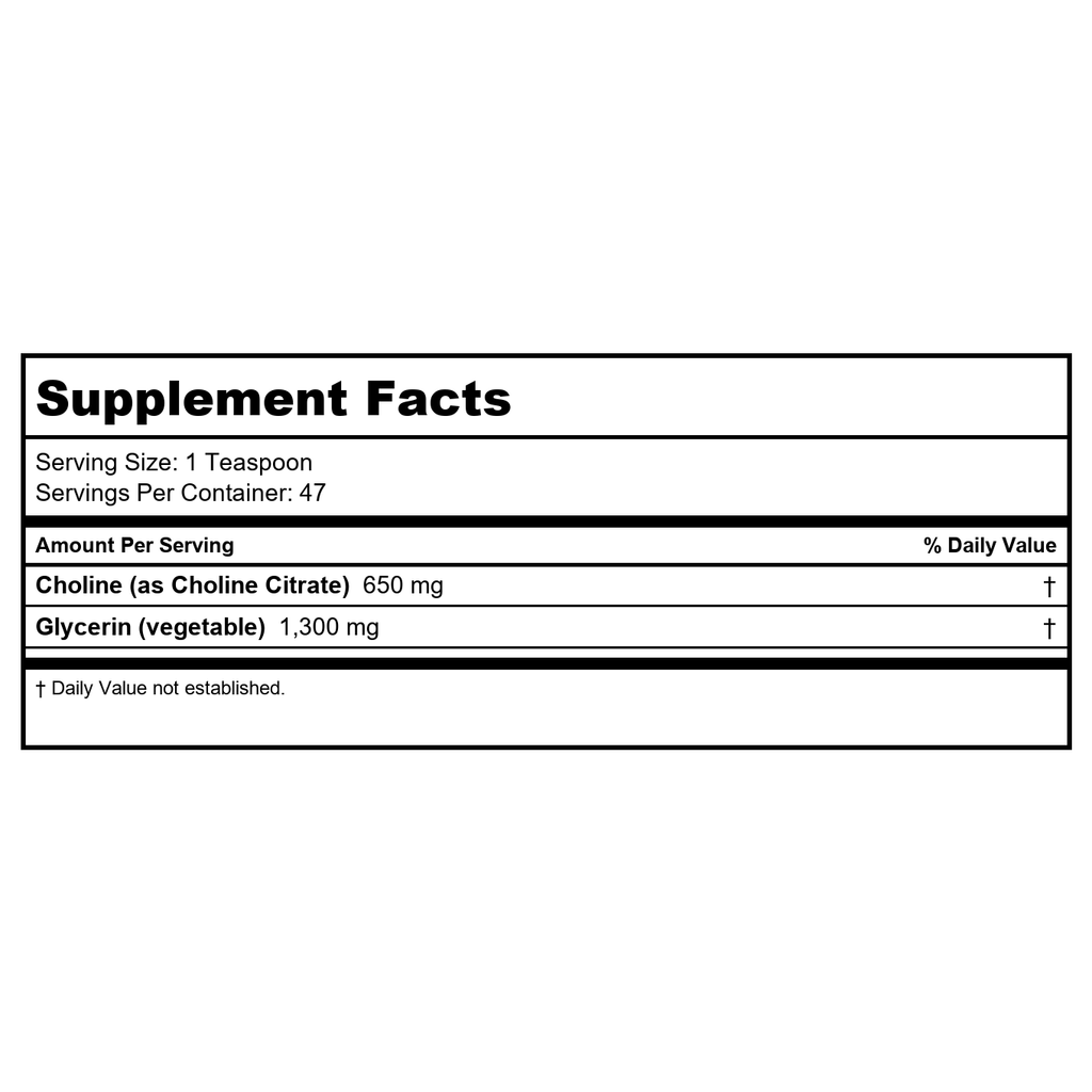Perque - Choline Citrate - 7.86 oz.