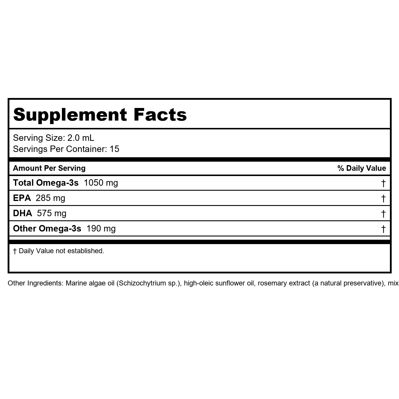 Nordic Naturals - Baby's DHA Vegetarian Liquid - 1 fl. oz.