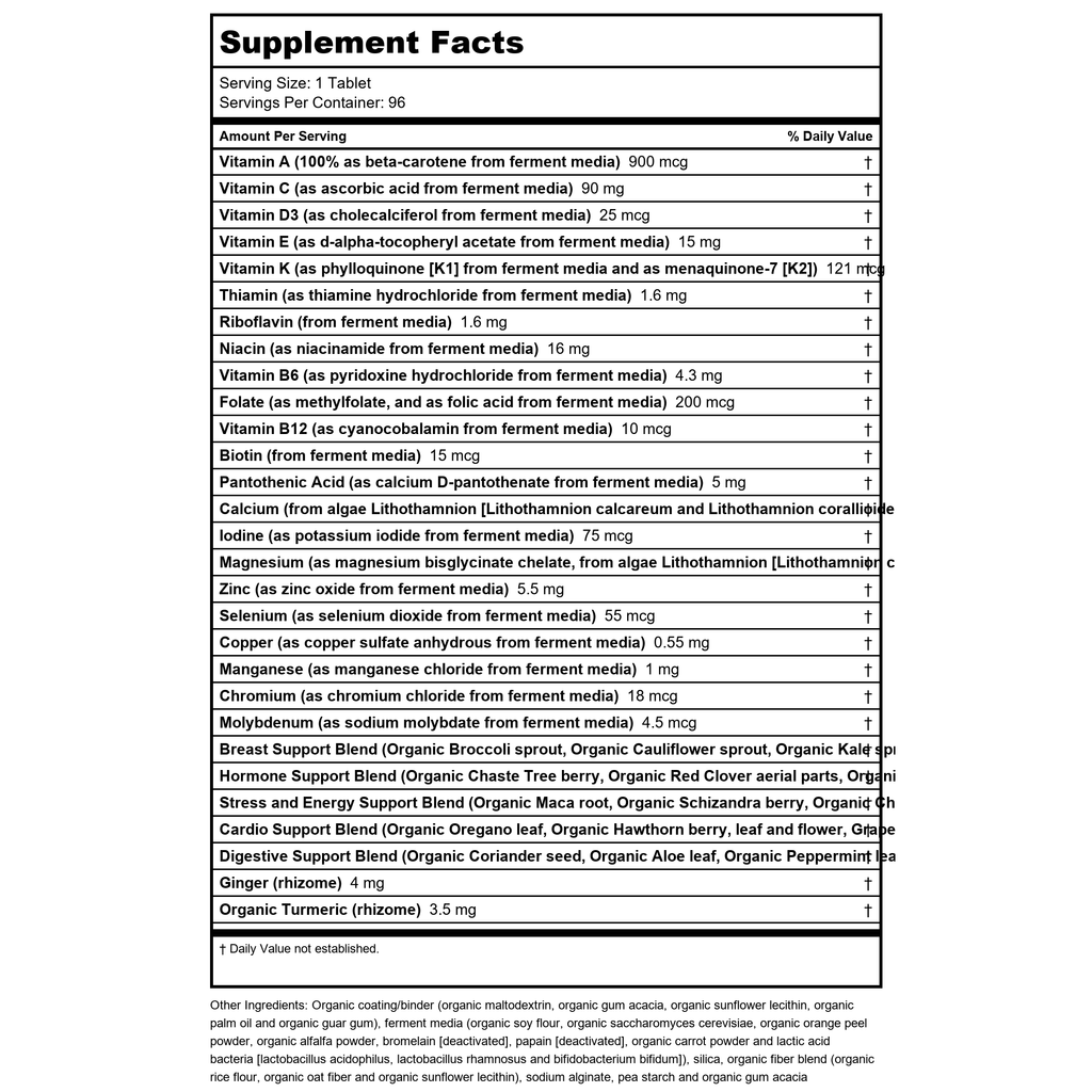 New Chapter - One Daily Every Woman's Multivitamin 40+ - 96 Vegetarian Tablets
